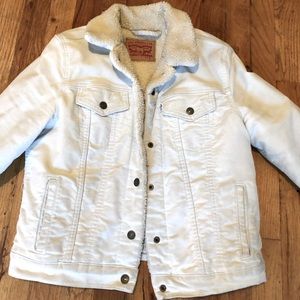 Levi’s Sherpa Jacket - Fleece Lined - Small